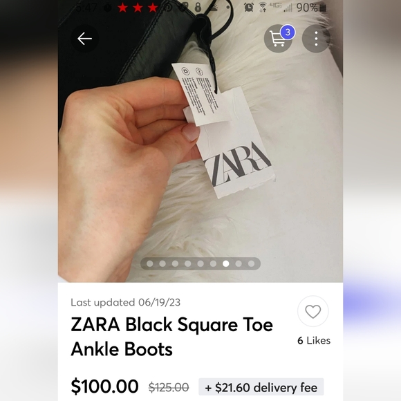 BRAND NEW W TAGS  ZARA ANKLE BOOTS - Picture 13 of 13